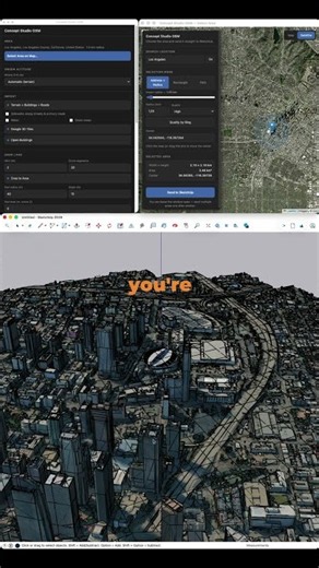 The Real World, Now Inside SketchUp | Concept Studio OSM