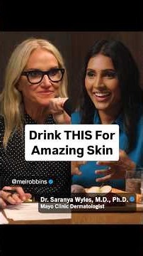 Drink THIS For Amazing Skin | Mel Robbins #shorts