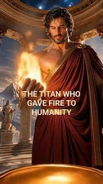 Prometheus - The Titan Who Gave Humanity Fire | Mythology in a Minute