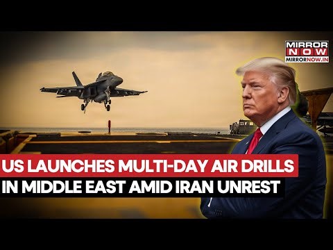 US Announces Multi-Day Air Force Drills In Middle East Amid Rising Tensions With Iran