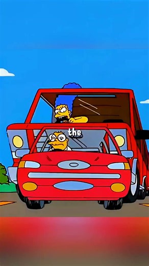 Homer has a new car #simpsons