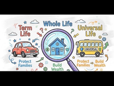 Life Insurance Explained: Term vs. Whole vs. Universal Life | How Life Insurance Works #insurance