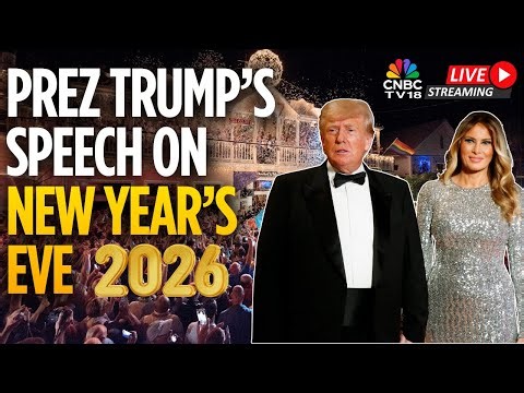 Donald Trump LIVE: US President's Speech On New Year's Eve From Florida | New Year 2026 | N18G