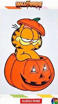 Garfield Halloween🎃 #garfield #halloween #shorts #short #shortvideo #shortsvideo #shortsfeed