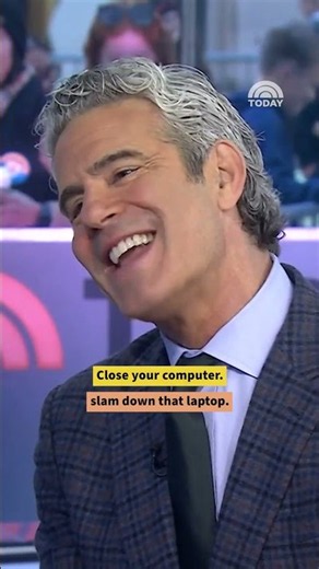Andy Cohen Reacts to Photos From His New Coffee Table Book