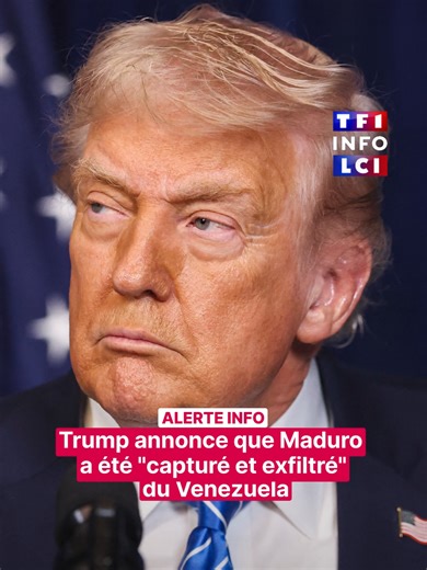 Le président américain, Donald Trump, a déclaré samedi que les forces américaines avaient capturé le président vénézuélien, Nicolas Maduro, après avoir lancé une