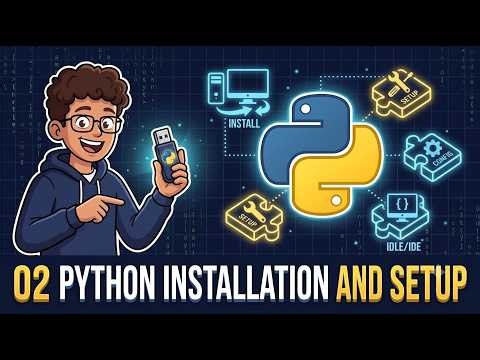 02 Python Installation & Setup Tutorial for Beginners (2026) | Step-by-Step Guide