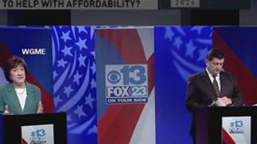 Abortion and Trump spotlighted in Maine Senate debate