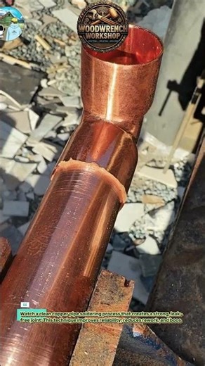Perfect Copper Pipe Soldering | Clean Plumbing Joint Technique