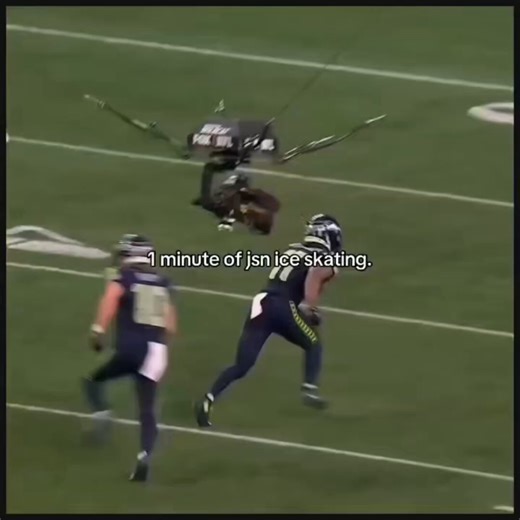 enjoy 1 minute straight of jaxon smith-njigba ice skating all over the football field.