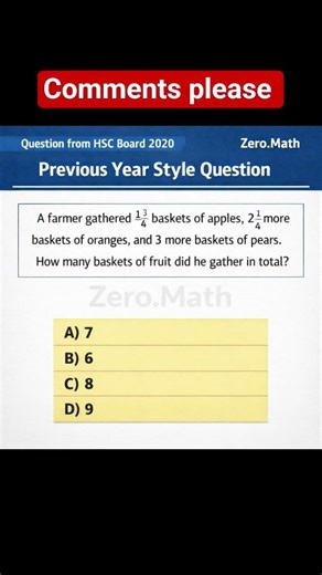 Question of the day #fraction #mathstricks #mathchallenge #logicalthinking #education