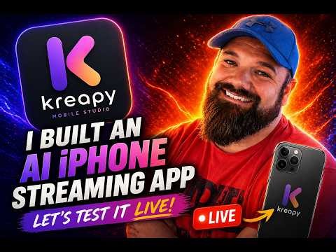 I Built an AI iPhone Streaming App… Let’s Test It LIVE