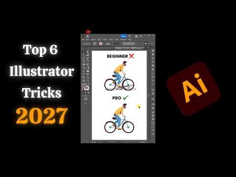 6 Illustrator Tricks You NEED to Know in 2027 🔥| Adobe Illustrator Tips & Tricks #Illustrator #tips
