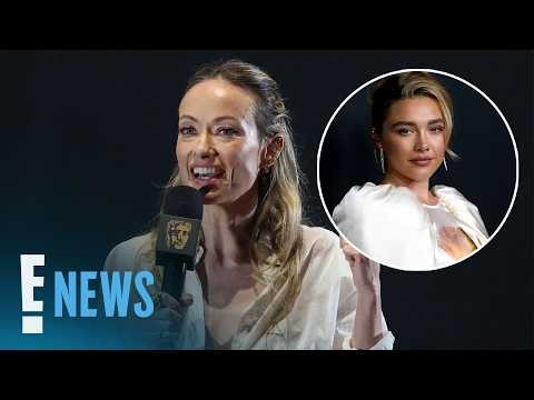 Olivia Wilde Reacts to Rumors of Screaming Match With Florence Pugh | E! News