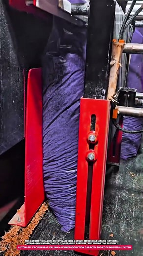 Automatic Vacuum Heat Sealing Machine Production Capacity 800 kg/h Industrial System