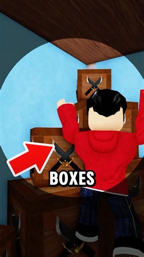 This Player Never Touched The Ground.. #roblox #murdermystery2 #shorts #mm2