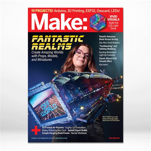Access 1000 Projects! Master 3D printing, create your own PCB designs, or dive into A.I. projects! Make:, the official voice of Maker Faire, provides insider tips, inspiration, and tool reviews to help you bring ideas to life. Get your Instant FREE GIFT: The Best of Vol. 2 (65 Top Projects!) when you Subscribe Today! | Make: Magazine
