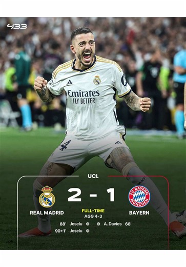 Real Madrid vs Bayern Munich highlights