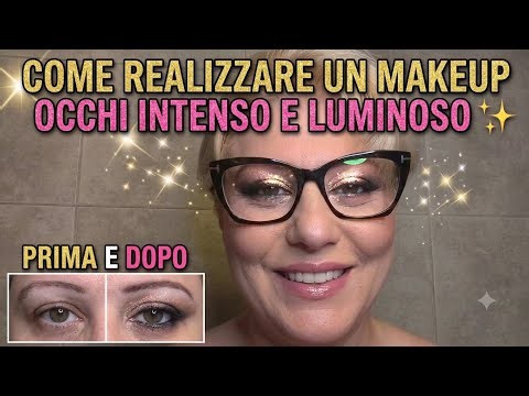 Come realizzare un makeup occhi intenso e luminoso ✨