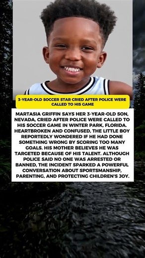 3-Year-Old Soccer Star Cried After Police Were Called to His Game 💔⚽