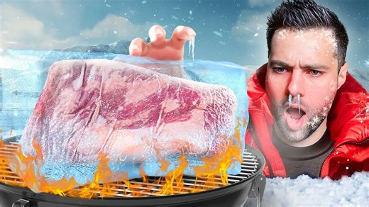 He put frozen brisket straight into the smoker then waited to see if it could compete