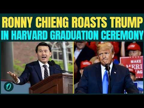 ‘No Wonder Trump Trying To Destroy You’: Ronny Chieng HUMILIATES US Prez At Harvard Event | VIDEO
