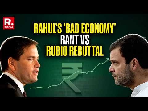 'India Has Economic Power': Marco Rubio Rebuts Rahul Gandhi’s Economy Attack