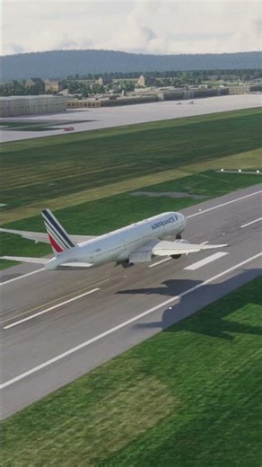 DRAMATIC Air France Airlines 777 Landing in Frankfurt!✈️