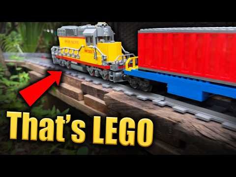My Massive Lego Train Layout now has a New Level