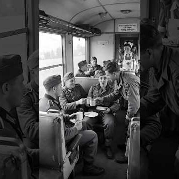 German Prisoners Thought of Cattle Cars but Instead America Provided Padded Seats and Coffee