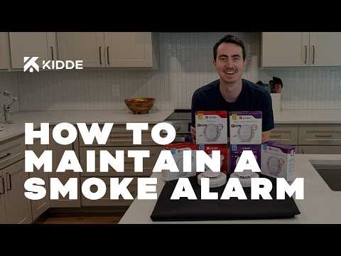 How to Test and Maintain a Smoke Alarm | Kidde Fire Safety