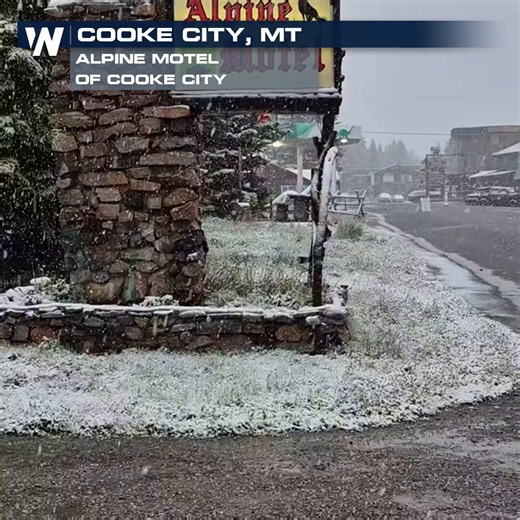 MONTANA SNOW! ❄️ July is just 2 days away, but it looks like Montana didn't get the memo that it's summer! #MTwx