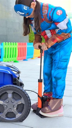 Flat Tire? Superhero to the Rescue!