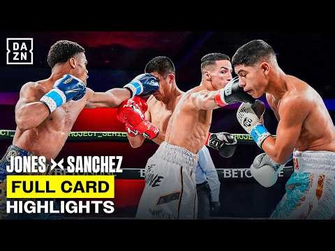 FULL CARD HIGHLIGHTS! | Omari Jones vs. Alan Sanchez