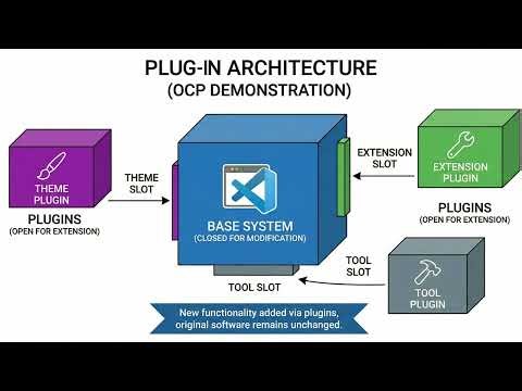 Open–Closed Principle Explained with Real Logging System | Clean Code, OOP, SOLID, Best Design
