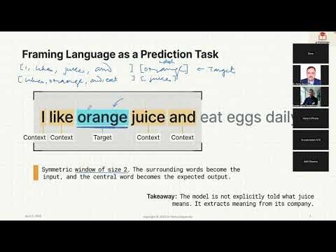 Session 3: LLM Architecture - Word Embeddings Part 2 - CBOW