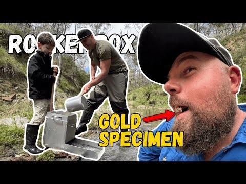 Finding Gold in New South Wales with a Metal Detector & Rocker Box