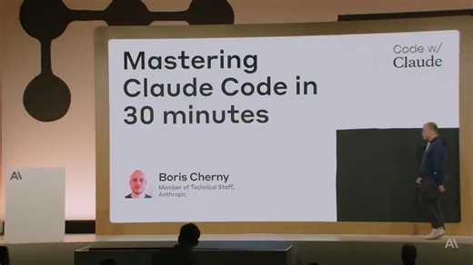 🚨 The creator of Claude Code just shared a full walkthrough on how to actually use it the right way.30 minutes. Free. Straight from the person who built it.Watch the workshop and save it for later.You’ll likely get more practical value from this than from most expensive coding courses online.Most people are only scratching the surface of what Claude Code can do.Then check out the guide below.
