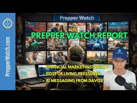 Prepper Watch – Daily Awareness Brief | Markets, Cost Pressure, and AI Signals