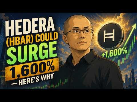 Hedera (HBAR) Could Surge 1,600% — Analyst Reveals the Massive Macro Setup