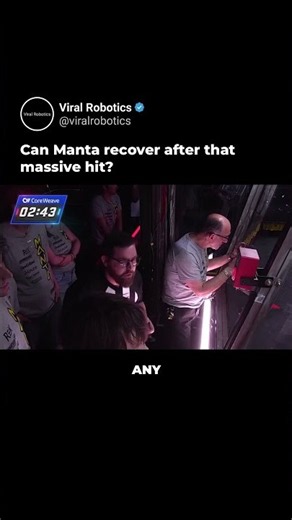 BattleBots Semi Final: The Twins vs Manta, One Shot and Over?