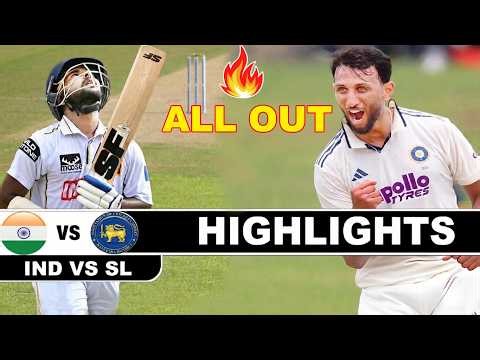 India vs Sri Lanka 2nd Test Day 3 Highlights | IND vs SL | India Tour of Sri Lanka 2026