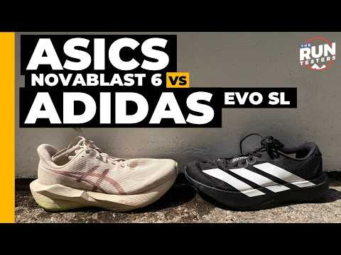 Asics Novablast 6 vs Adidas Evo SL: Top daily trainers compared
