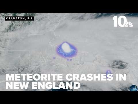 Expert talks about meteorite that crashed to Earth near New England