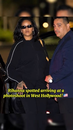 Rihanna Turns Heads Arriving At Fenty Beauty Photoshoot In West Hollywood! 💄 #fentyfamily #rihanna