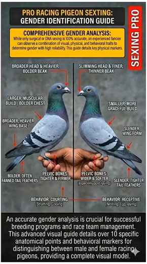 Gender Identification in Racing Pigeons Guide