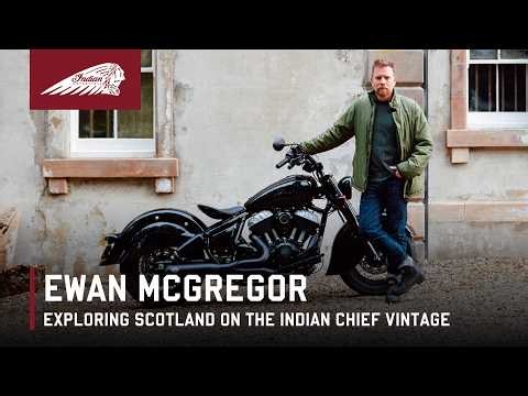 Ewan McGregor Rides Home to Scotland