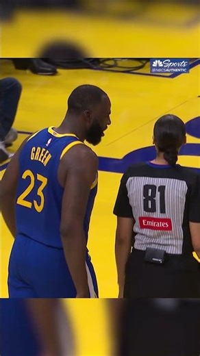 Draymond got two techs and was ejected in this sequence 😳 | NBCS Bay ARea