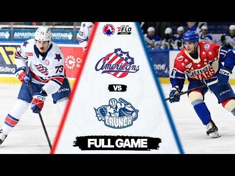 AHL Free Live Stream - Rochester Americans vs Syracuse Crunch | FloHockey