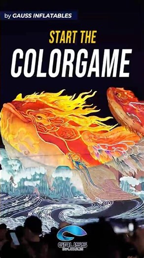 They Started in Black & White… Then the Colors Hit 😍China Took Inflatables to Another Level